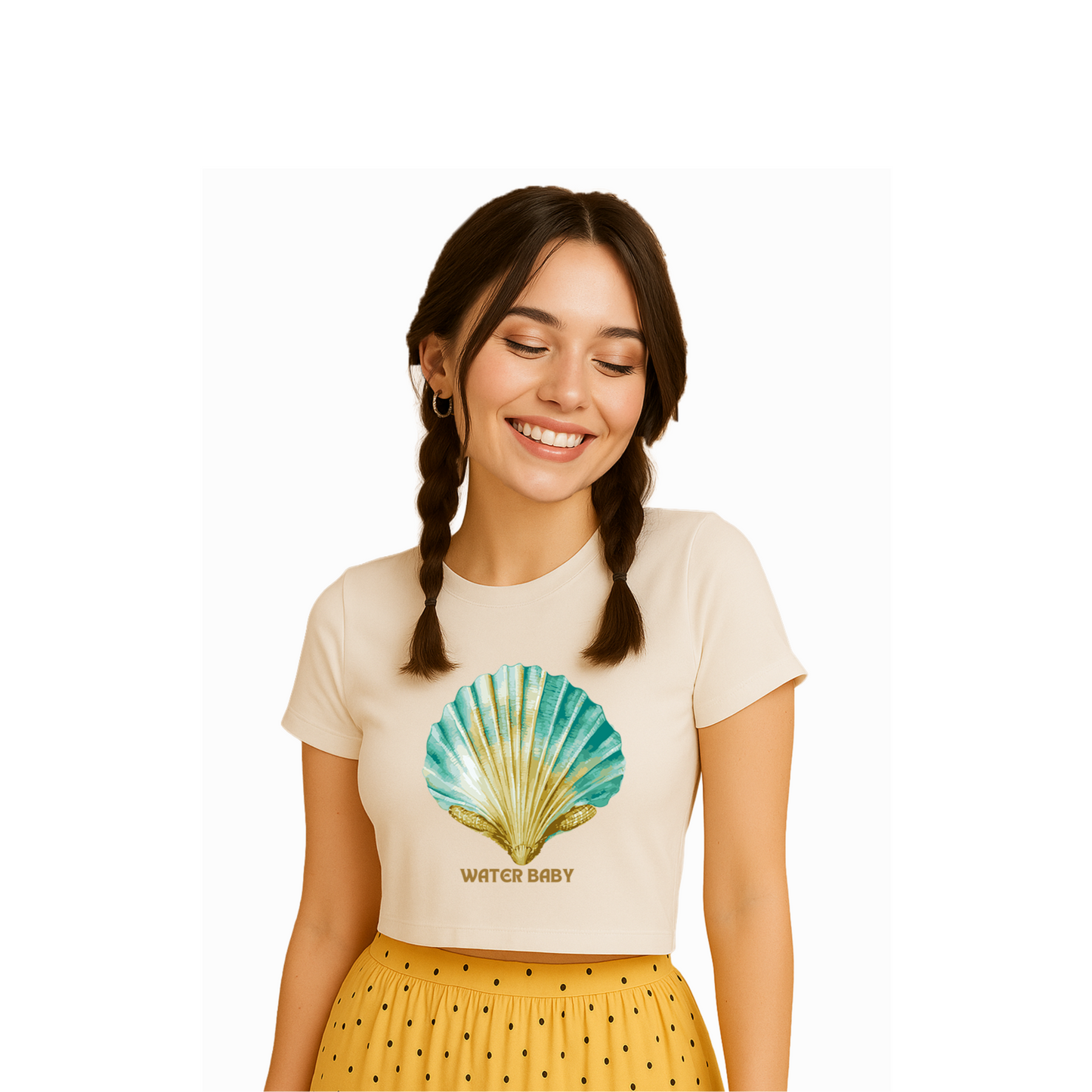 Shell Crop Top