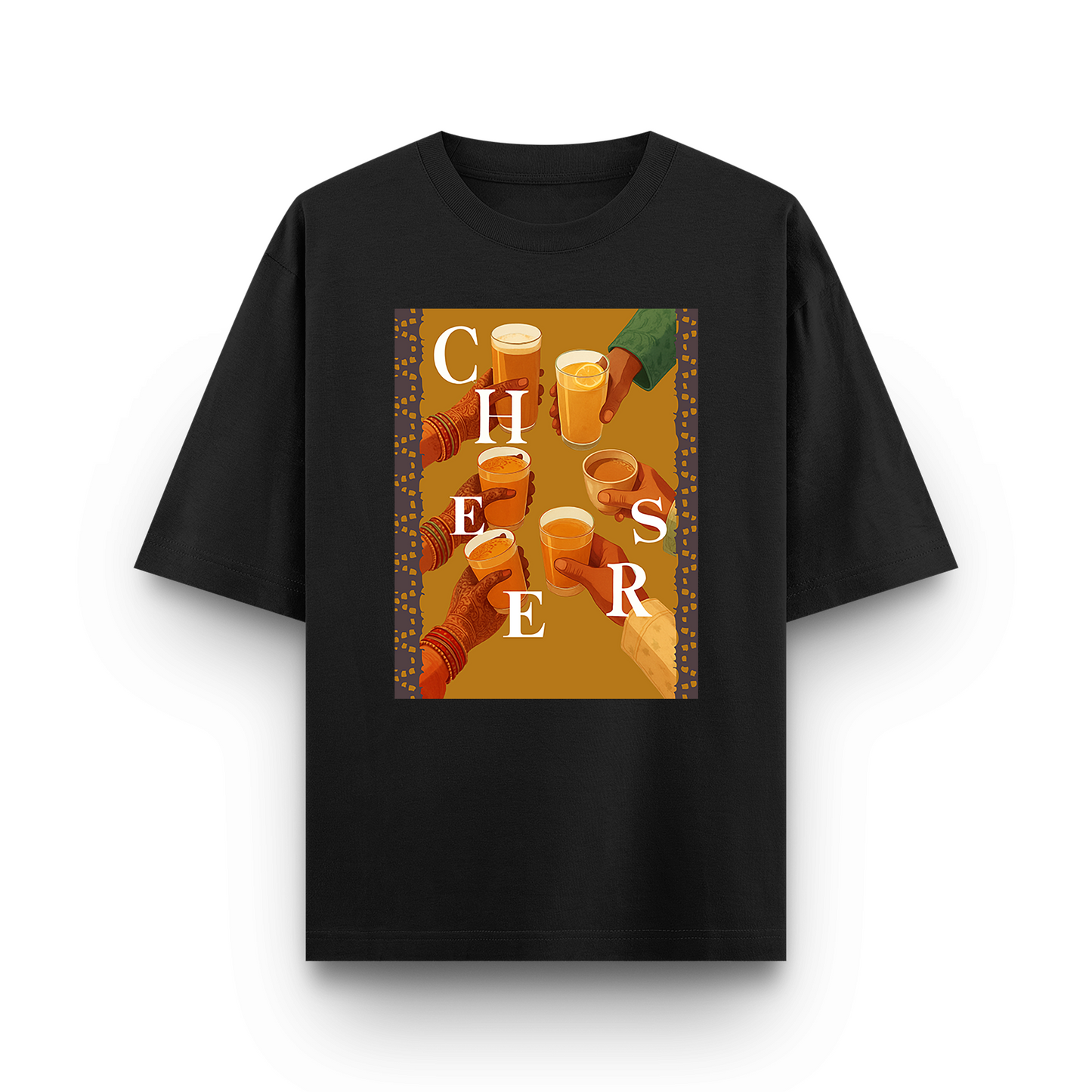 Cheers - Oversized Classic T-Shirt