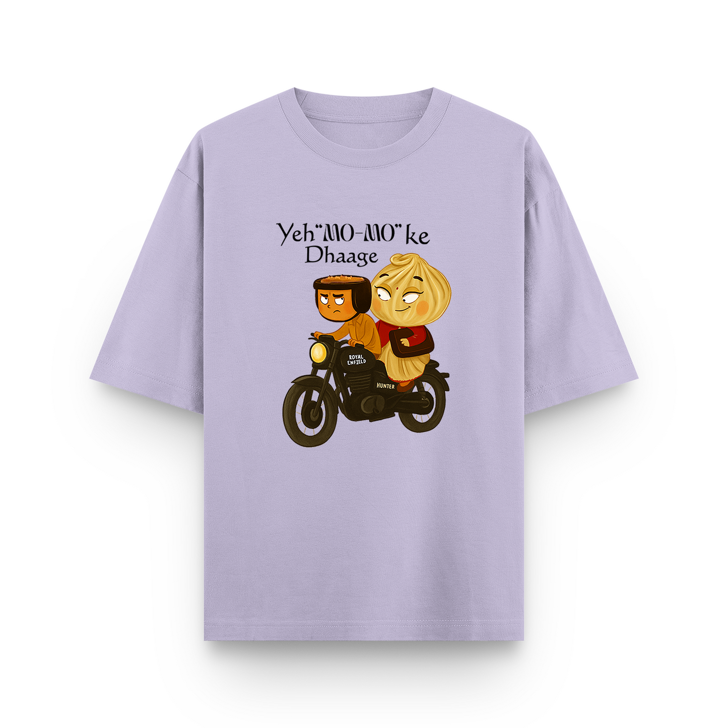 Yeh "MO-MO" ke Dhaage - Oversized Classic T-Shirt