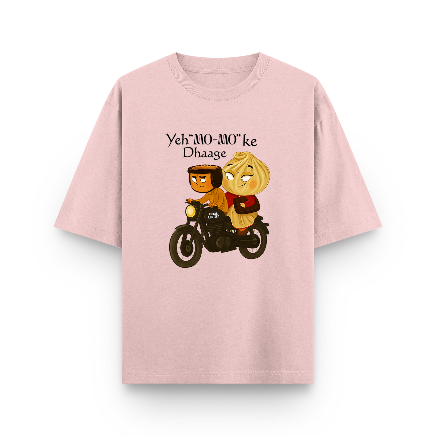 Yeh "MO-MO" ke Dhaage - Oversized Classic T-Shirt