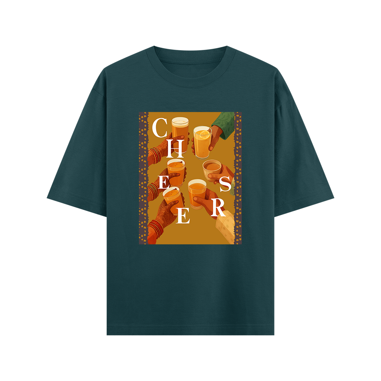 Cheers - Oversized Classic T-Shirt