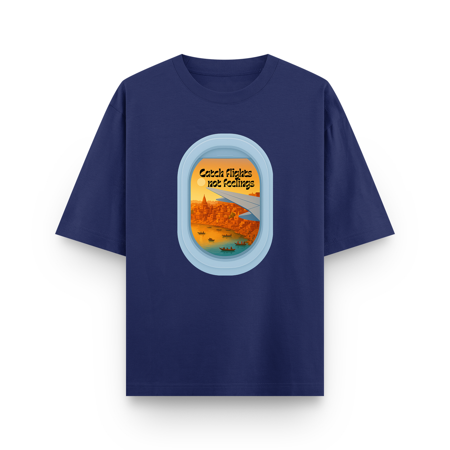 Catch Flights - Oversized Classic T-Shirt