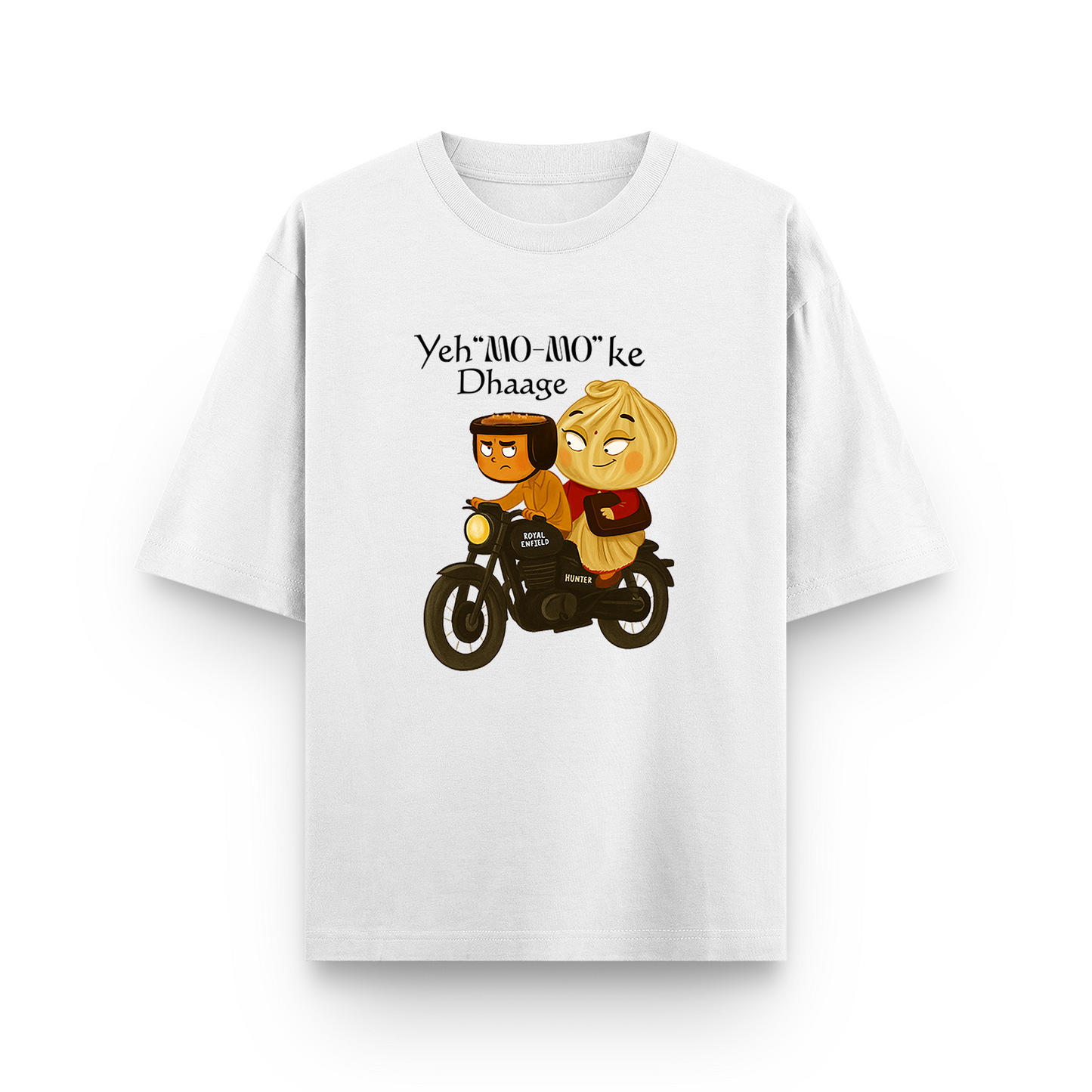 Yeh "MO-MO" ke Dhaage - Oversized Classic T-Shirt