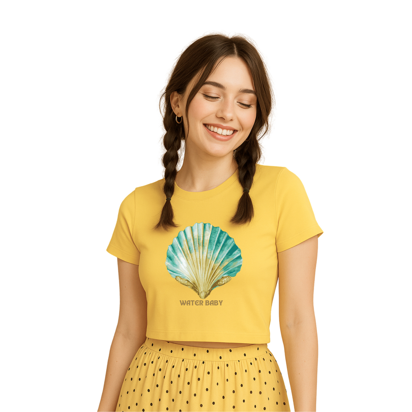 Shell Crop Top