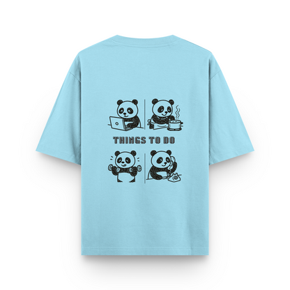 Panda Unisex - Oversized Classic T-Shirt