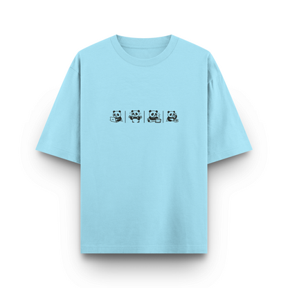 Panda Unisex - Oversized Classic T-Shirt