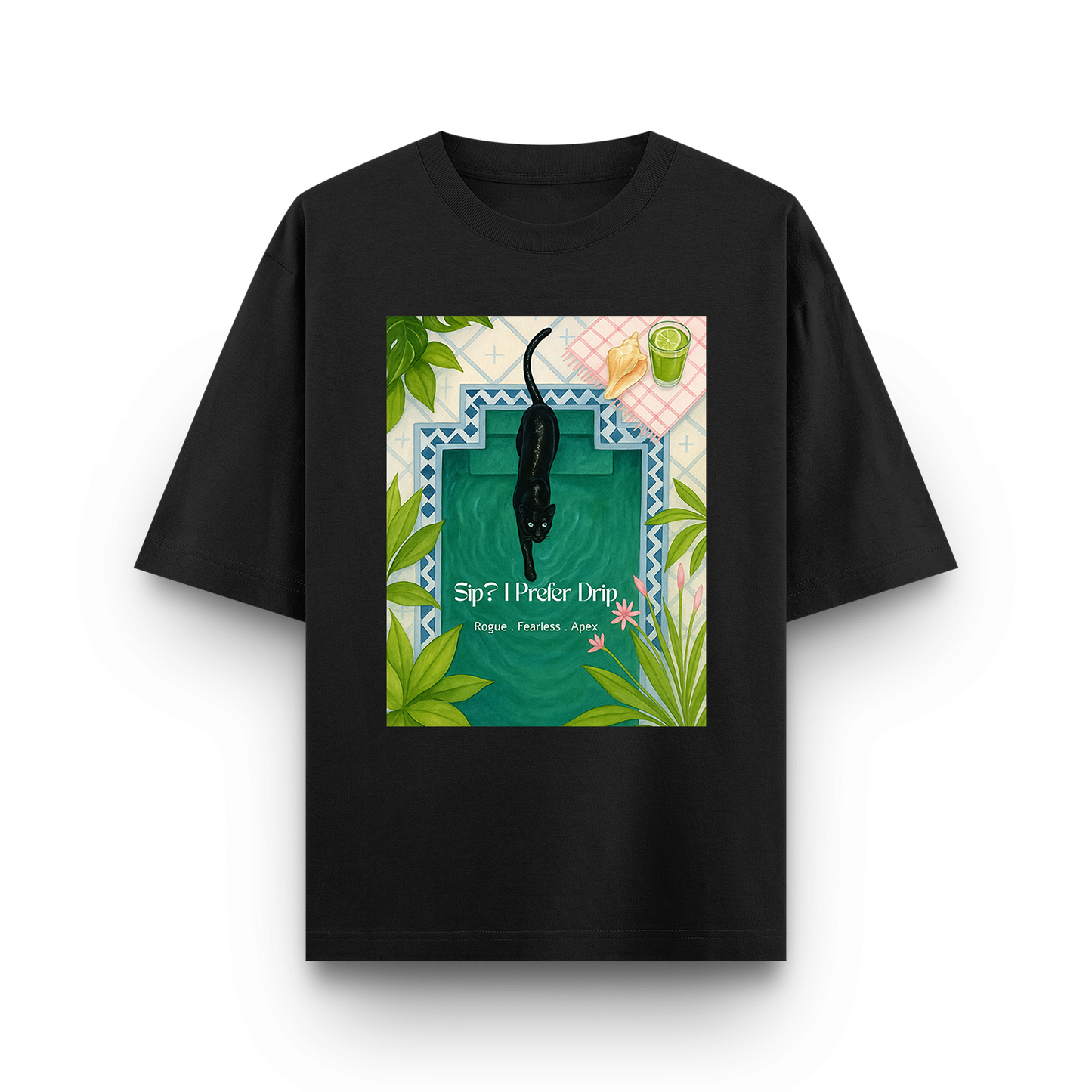 Sip? I Prefer Drip - Oversized Classic Tshirt