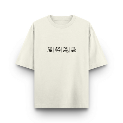 Panda Unisex - Oversized Classic T-Shirt