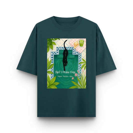 Sip? I Prefer Drip - Oversized Classic Tshirt