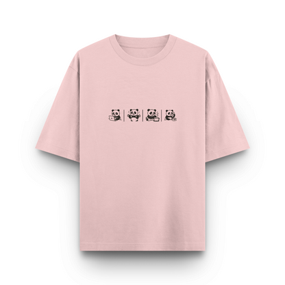 Panda Unisex - Oversized Classic T-Shirt