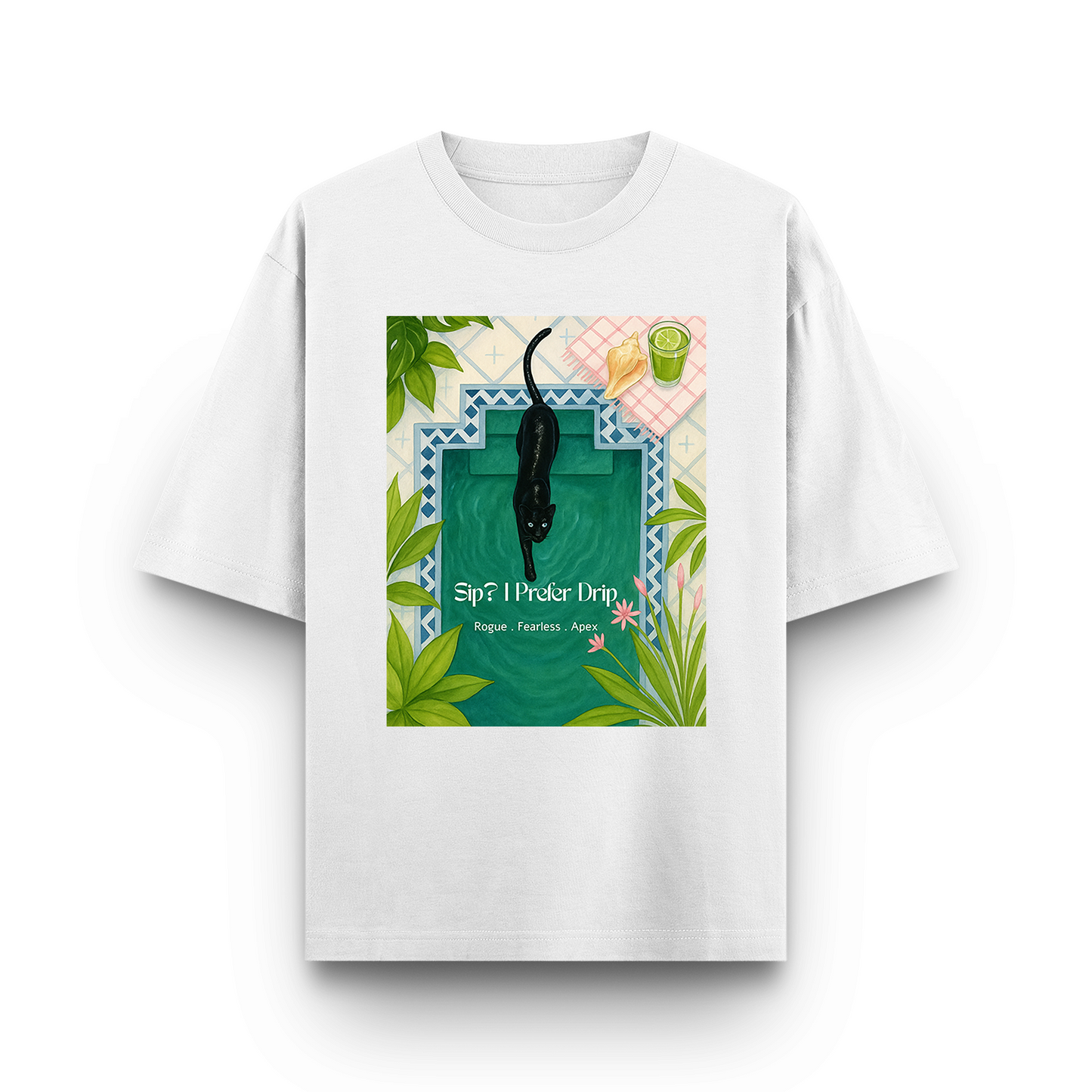 Sip? I Prefer Drip - Oversized Classic Tshirt