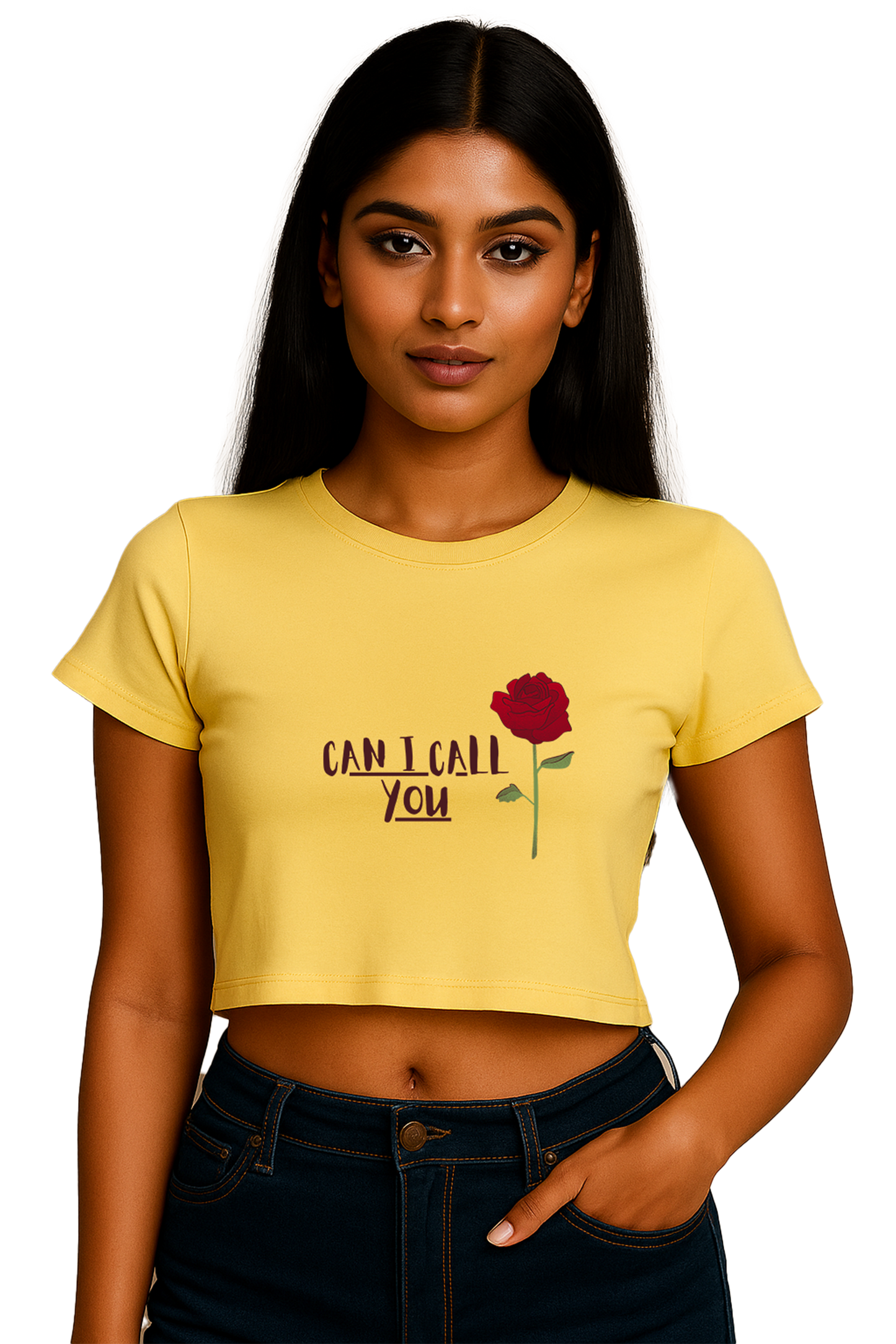 Can I Call You Rose? - Crop Top